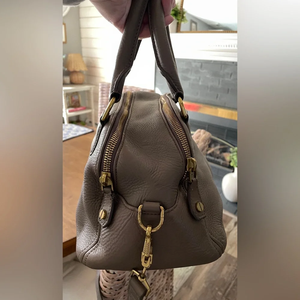 J.Crew Biennial Leather Satchel in Warm Ash - Picture 5 of 10